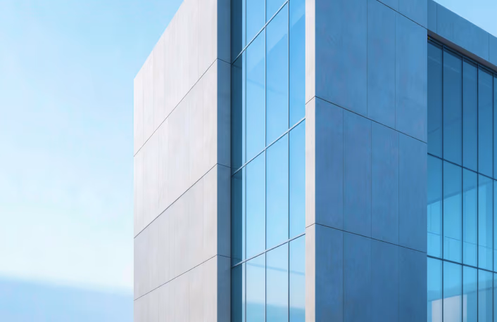 Modern law firm building exterior